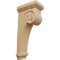 Ekena Millwork 6 1/4"W x 10"D x 22"H Scroll Corbel, Cherry COR06X10X22SCCH - alternate 1